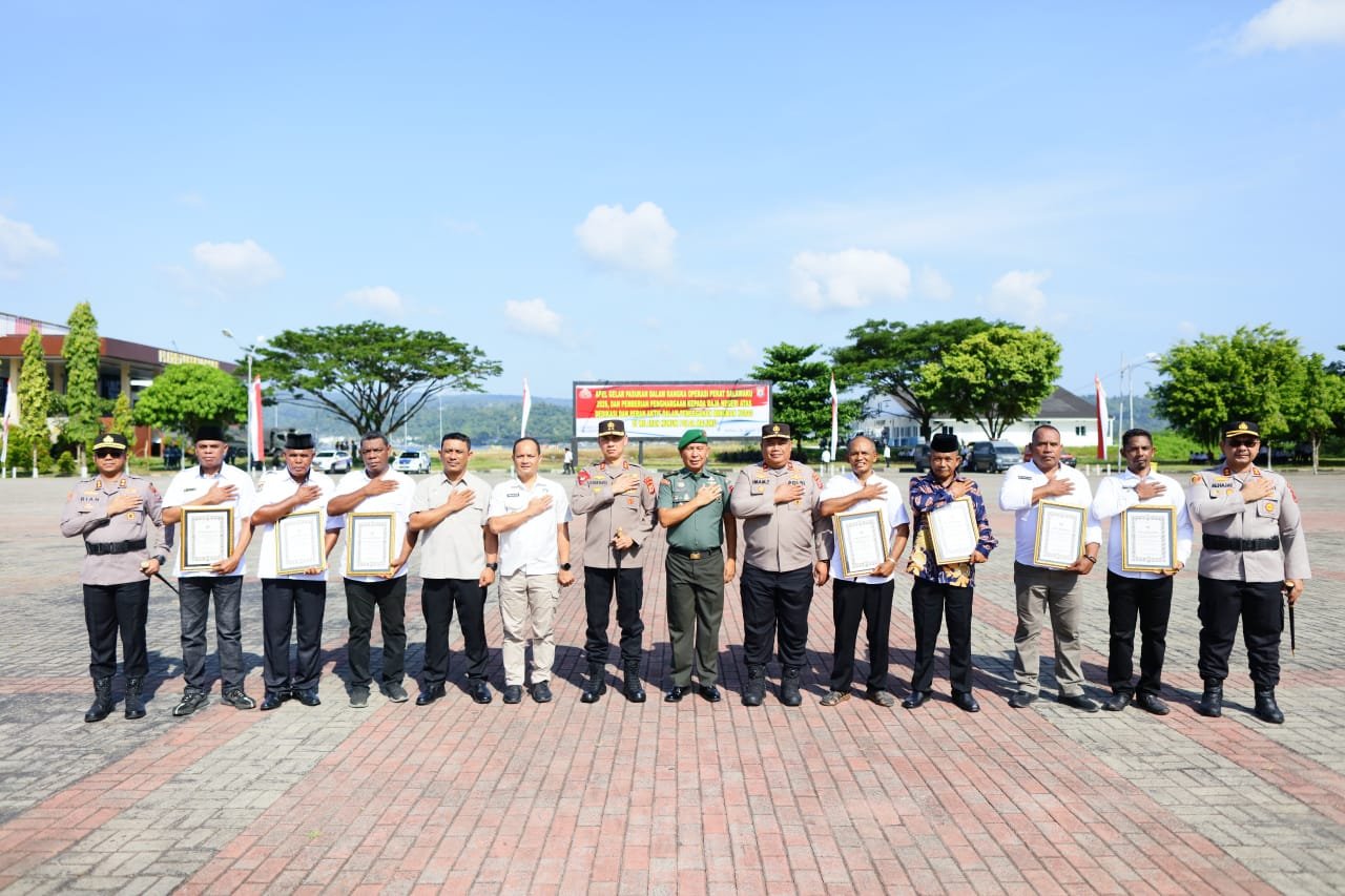 kapolda penghargaan miras